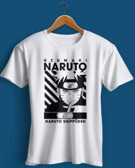 T-SHIRT WHITE UNISEX | NARUTO