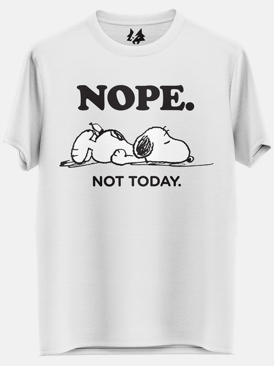 Unisex Nope Not Today T-shirt T-shirt