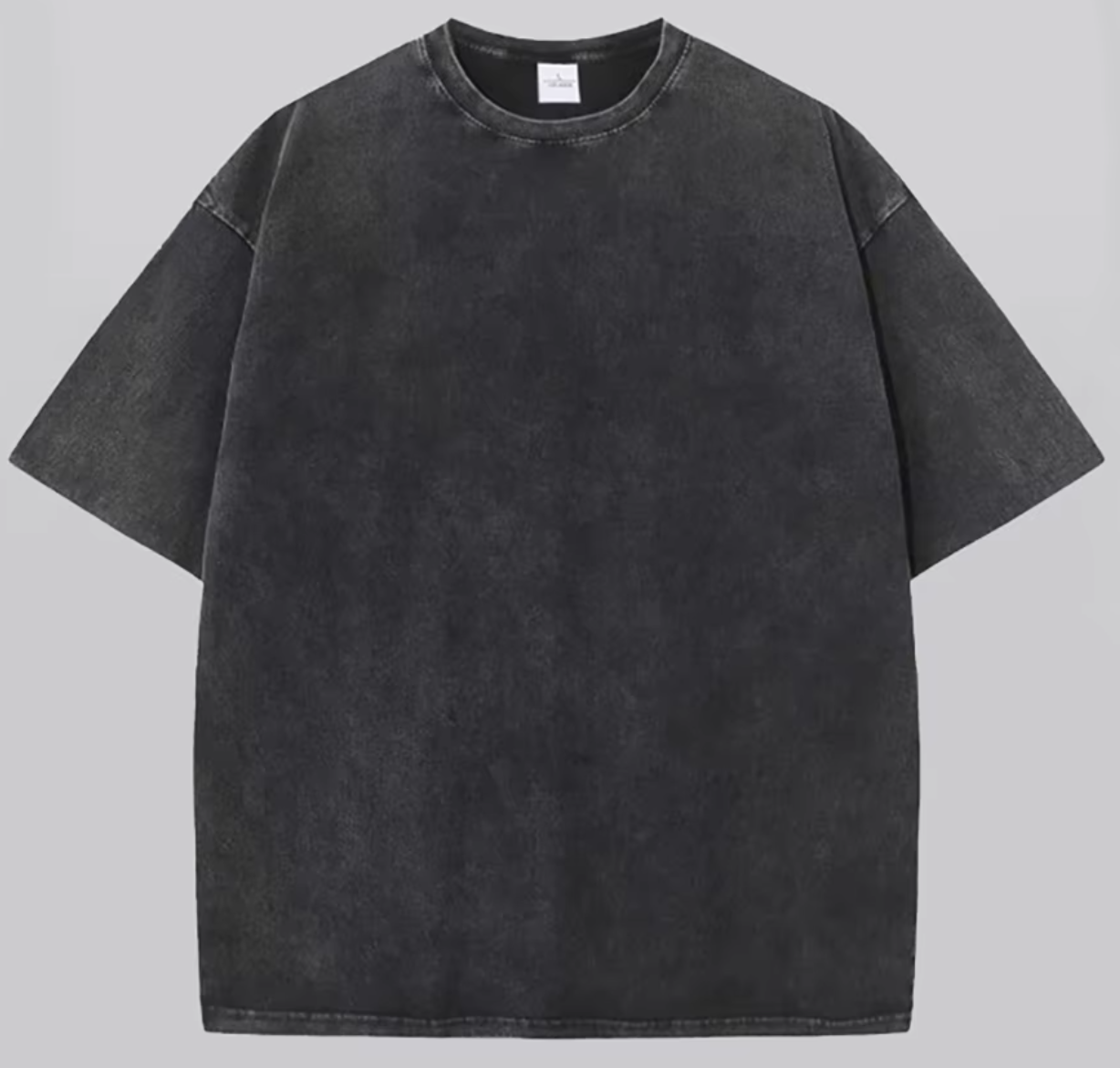 T-shirt Street Trendy Solid Color Oversized Tee