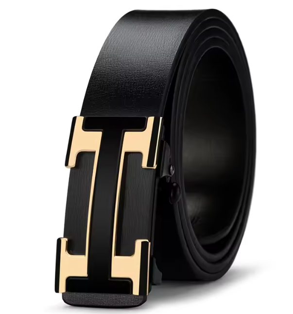 Fashion Designer Men Belt High Quality PU Leather