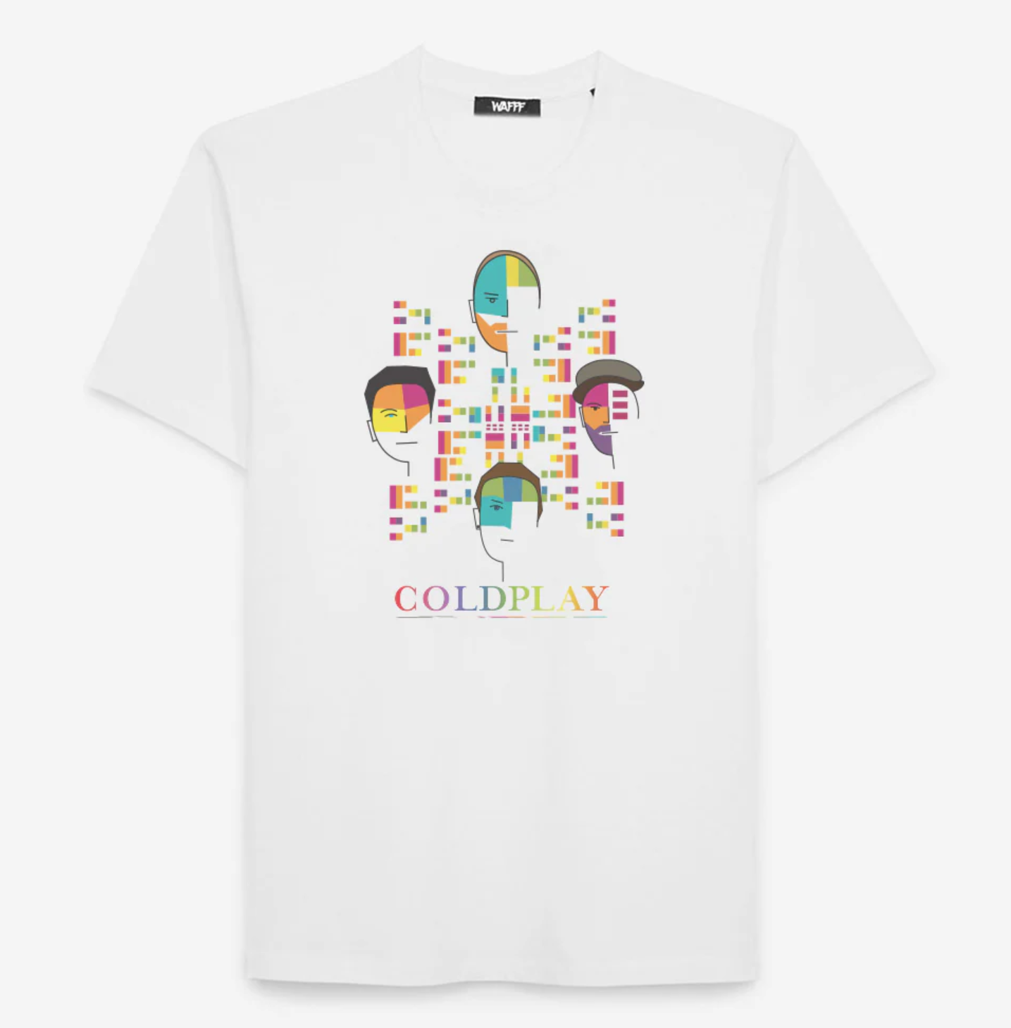 ColdPlay Tour Glow in Dark Oversized T-Shirt