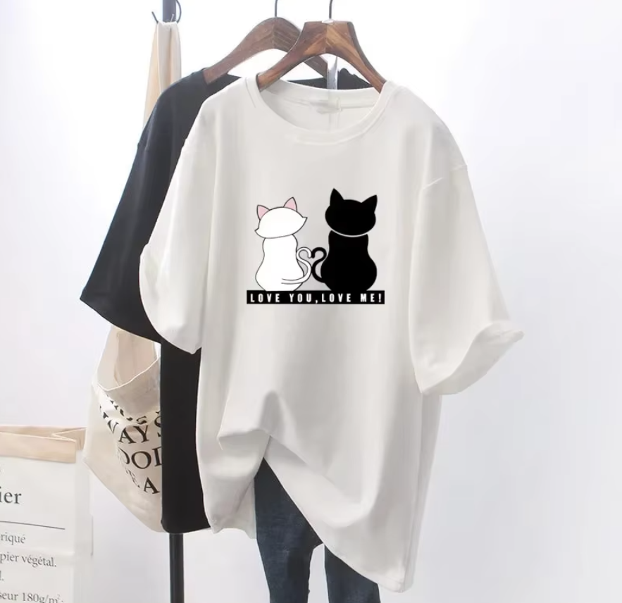 Oversized Unisex Cotton Short Sleeve T-Shirt